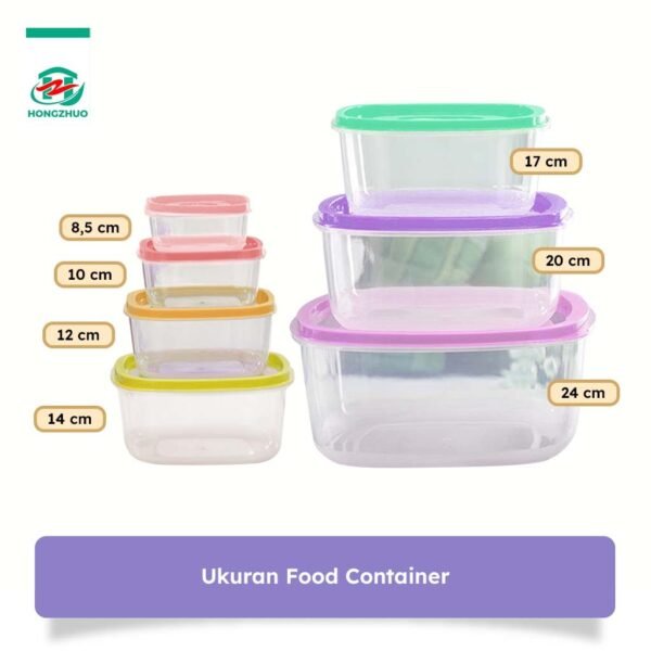 Kotak Tempat Penyimpanan Makanan Multifungsi