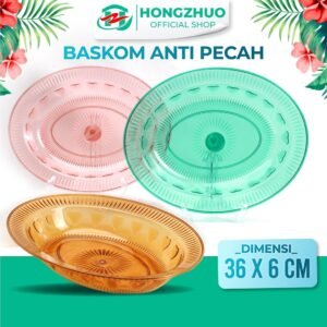 Piring Besar Nampan Mangkok Transparan BPA Free