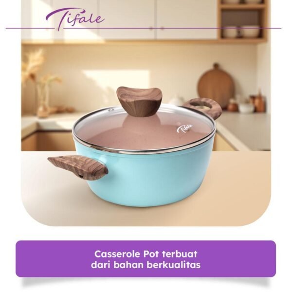 Pan 20CM Marble Coating Panci Susu Anti Lengket