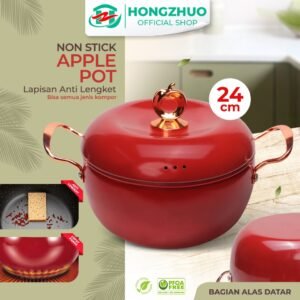 Panci Apel Anti Lengket Panci Sup Kuah Tutup Soup Pot