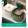 Kotak Tempat Penyimpanan Beras Bahan Makanan Wadah Dispenser Beras Rice Storage