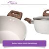 Ailee Series Casserole Pan 20 CM Panci Susu Lapisan Anti Lengket Panci Mpasi