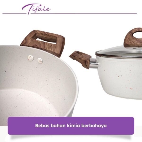 Ailee Series Casserole Pan 20 CM Panci Susu Lapisan Anti Lengket Panci Mpasi