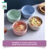 id-11134207-7rasm-m19k5robf51ybe Mangkok Set 4 Pcs Wheat Straw Bowl Mangkuk Plastik
