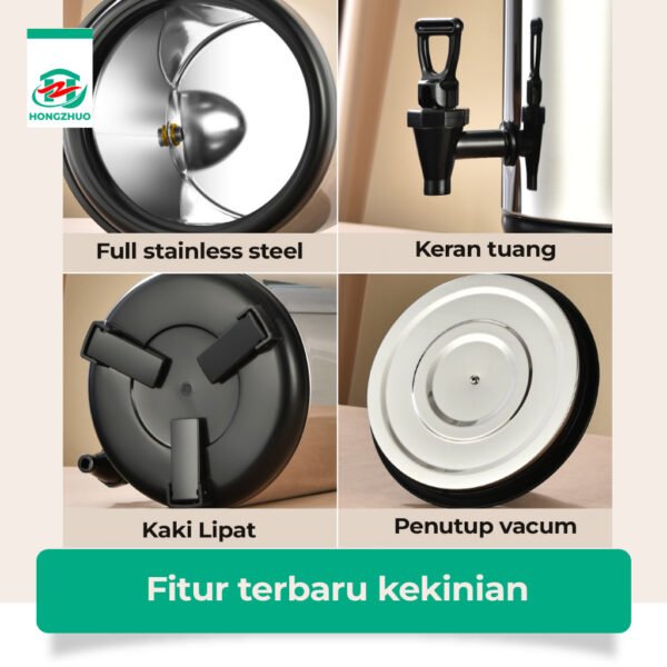 id-11134207-7rbk2-madve6hwzbe3fb Termos Air Milk Tea Bucket Water 8 10 12 Liter Dispenser Minuman Serbaguna Termos Stainless