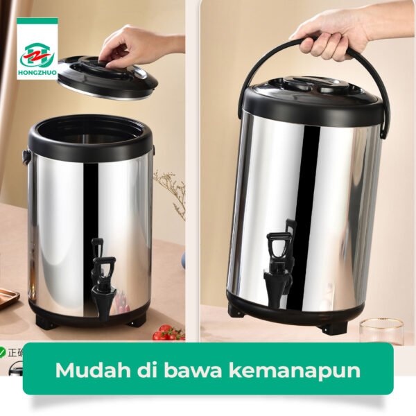 id-11134207-7rbk4-madve6hwtp4bb9 Termos Air Milk Tea Bucket Water 8 10 12 Liter Dispenser Minuman Serbaguna Termos Stainless