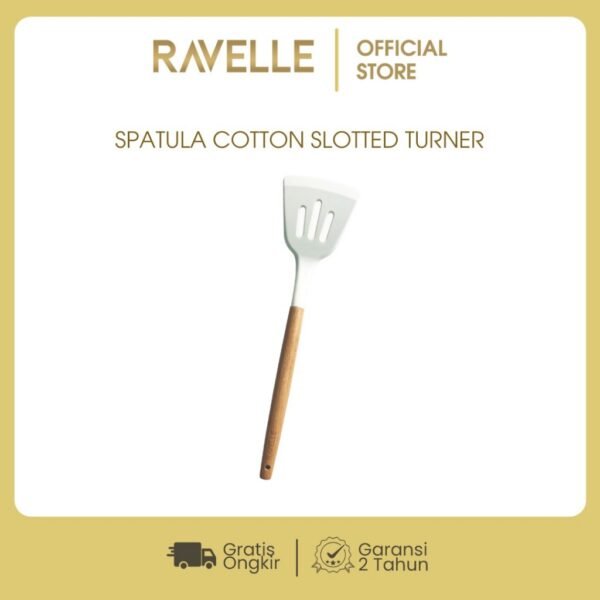 Silicone Spatula - BPA Free Food Grade - Slotted Turner, Soup Ladle, Solid Turner