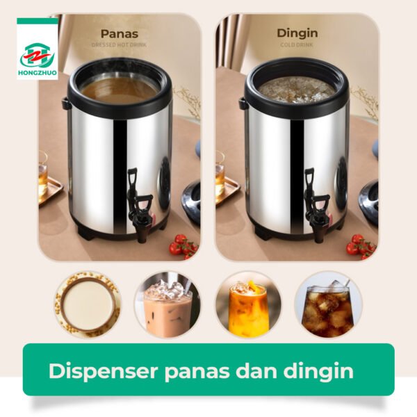 id-11134207-7rbke-madve6hwxwtnfd Termos Air Milk Tea Bucket Water 8 10 12 Liter Dispenser Minuman Serbaguna Termos Stainless