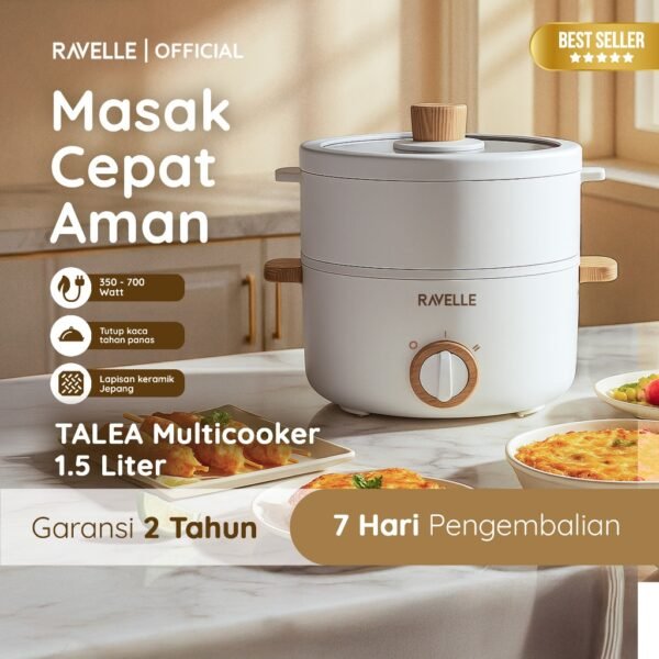 Multicooker - Panci Kukusan Listrik Multifungsi Low Watt