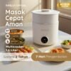 Multicooker - Panci Kukusan Listrik Multifungsi Low Watt