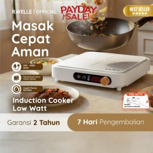 Kompor Induksi Low Watt–Kompor Listrik Induksi Estetik - Induction cooker