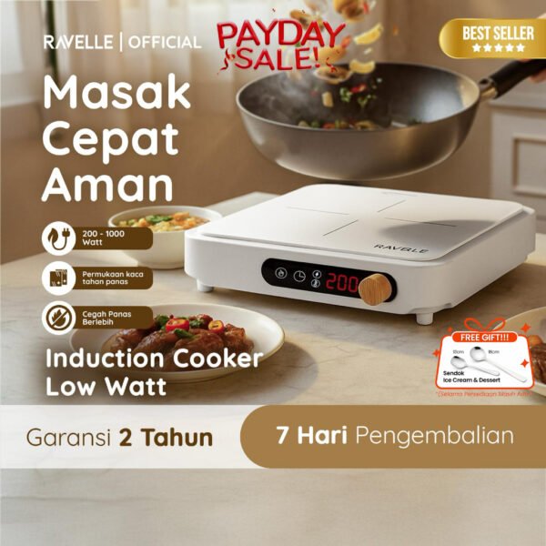 Kompor Induksi Low Watt–Kompor Listrik Induksi Estetik - Induction cooker