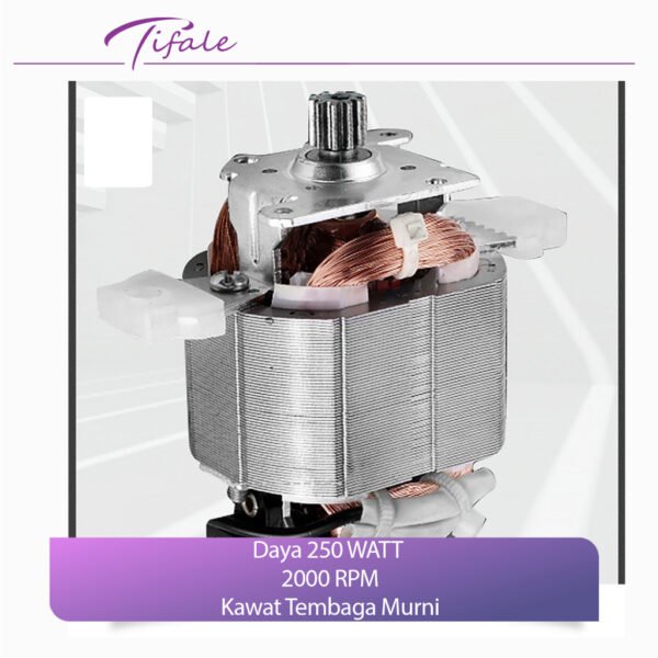 Blender Elektrik Penggiling Daging Stainless 2Liter Multifungsi