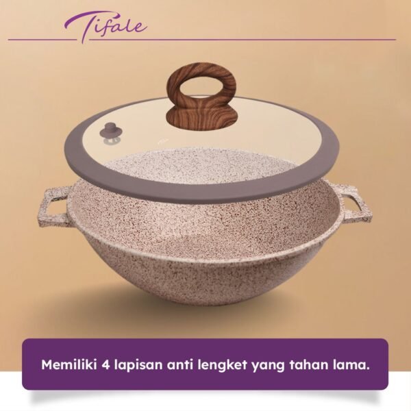 Wajan Wokpan Anti Lengket Aesthetic