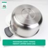Panci Sup Kuah Soup Pot Panci Mpasi Full Stainless Steel 20/22/24/26