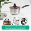 Panci Kuah Panci Mpasi Anti Lengket Stainless Dengan Gagang 18/20CM