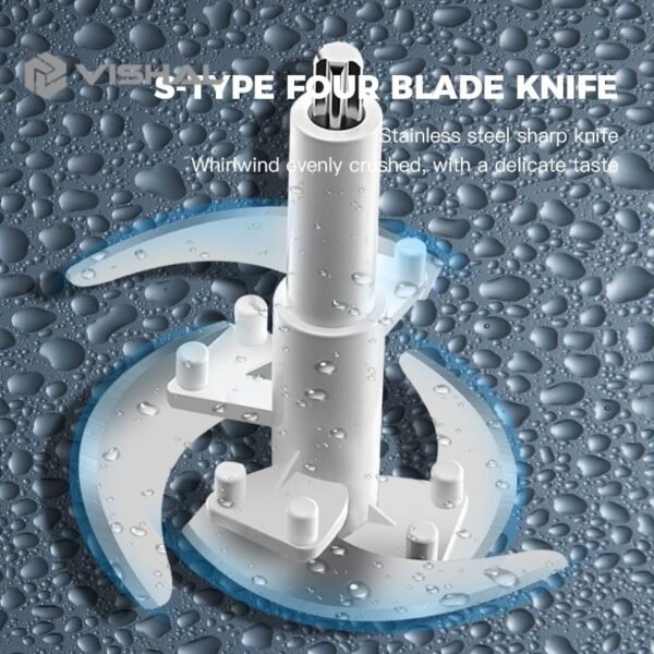 Blender Daging Chopper Meat Grinder Blender STAINLESS Hand Blender Press 2L Baja Tahan Ini Karat