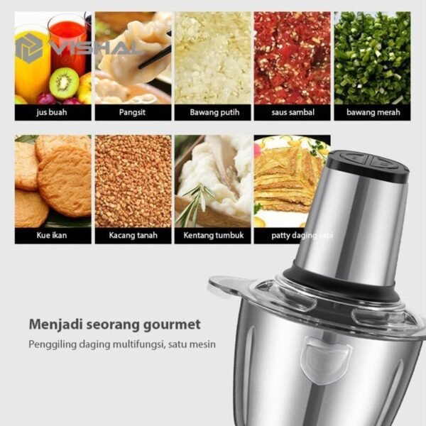 Combo 3in1 [COD] Panci Presto + Blender Penggiling Daging Stainless + Pisau Set 6in1