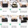 Maker Sushi 10 in 1 Alat Gulung Cetakan Pembuat Bento Makanan Jepang