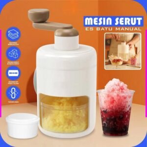 Ice Shaver Crusher Snow Portable Alat Penghancur Parutan Es Serut