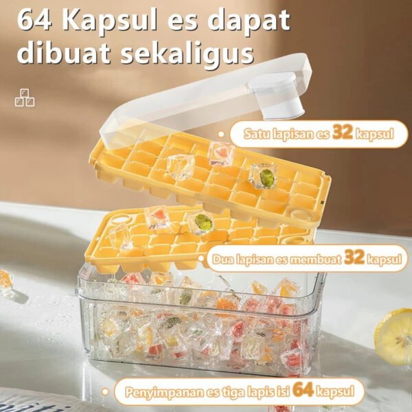 id-11134207-7r98r-low2dn2fsxot2a Cetakan Es Batu 32 Grid 2 Tray Wadah Transparan