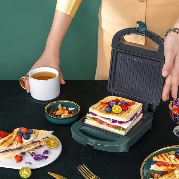 Breakfast Sandwich Maker Pemanggang Roti Toaster Panggangan Roti Bakar listrik Alat Panggang