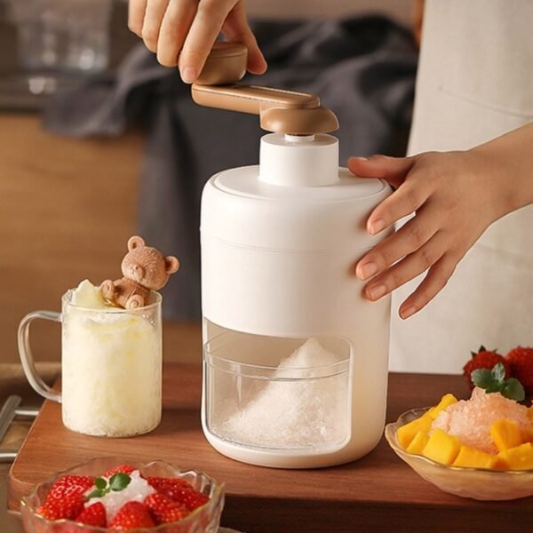 Ice Shaver Crusher Snow Portable Alat Penghancur Parutan Es Serut