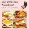 Breakfast Sandwich Maker Pemanggang Roti Toaster Panggangan Roti Bakar listrik Alat Panggang