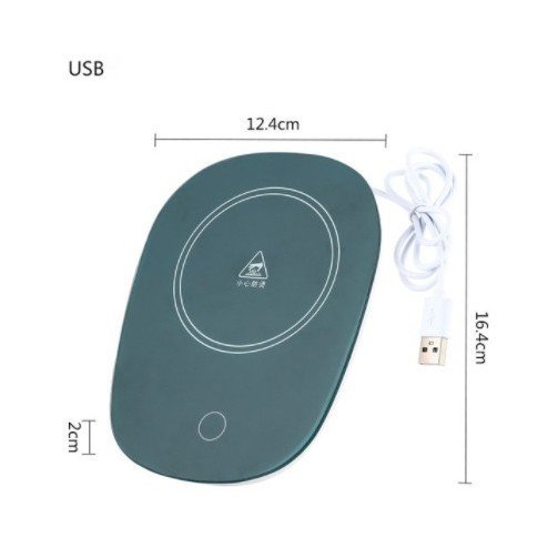 Cup Warmer Heating Pad Elektric Tatakan Gelas Pemanas Kopi Teh Susu