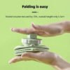 Compact Botol 600ml Reusable Silicone Water Air Minum Lipat Travel Silikon Lipat Ketel Anti Bocor
