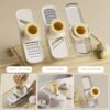 id-11134207-81ztf-mev0d9vdxywz8d Bawang Cutter Alat Penghalus Penggiling Bawang Putih Makanan Mini Pencacah Slicer 3 in 1 Serbaguna