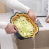 Baskom Saringan Cuci Buah Peniris Sayuran Double Layer 3 PCS