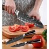 Pisau Dapur Damaskus Stainless Super Tajam Daging