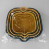 Baskom Saringan Cuci Buah Peniris Sayuran Double Layer 3 PCS
