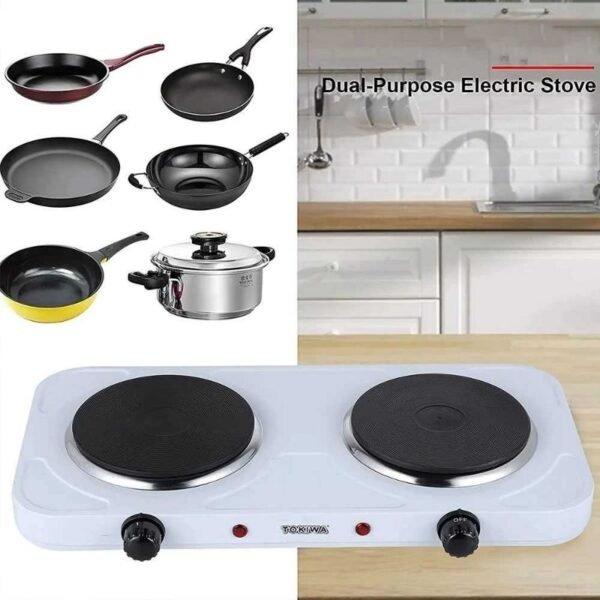 Kompor Listrik Induksi 2 Tungku Portable