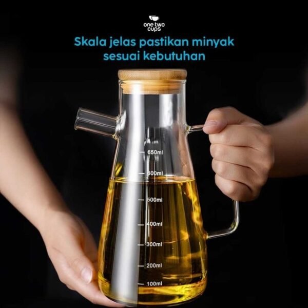 Botol Minyak Goreng Kaca Aesthetic