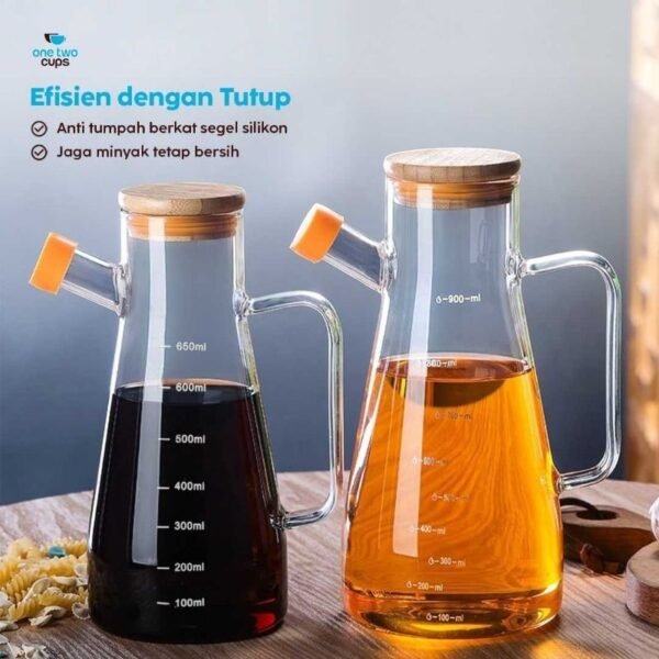 Botol Minyak Goreng Kaca Aesthetic