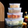 Kotak Tempat Makanan Kulkas Sayur Buah Snack