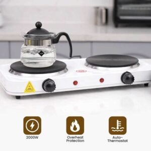 Kompor Listrik Induksi 2 Tungku Portable