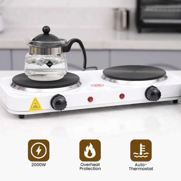 Kompor Listrik Induksi 2 Tungku Portable