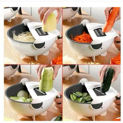Parutan Serbaguna 5 Set Pisau dan Pemotong Buah Sayur