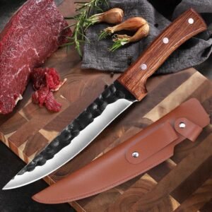 Pisau Daging Dan Tulang Super Tajam Stainless