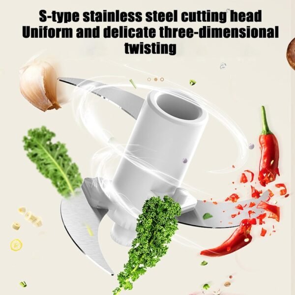 Blender Bumbu Dapur Serbaguna Chopper Penggiling Daging Portable