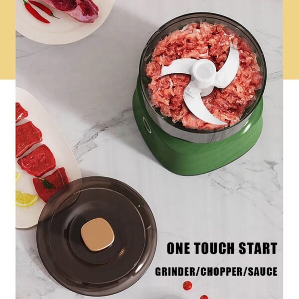 Blender Bumbu Dapur Serbaguna Chopper Penggiling Daging Portable