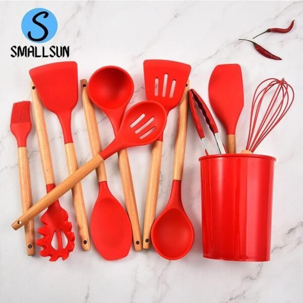 Sillicone Spatula Utensil Set 12 in 1