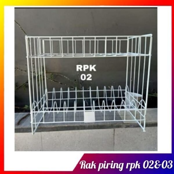 Rak Piring Dapur  Susun 2 dan 3