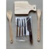 Pisau dapur 1 set isi 5 bahan stainless anti karat