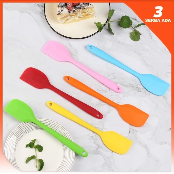 260b94284823079ccd845df9e9b8945a Spatula Silicon Tahan panas Ukuran Besar / Spatula Silikon Tahan Panas