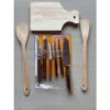 Pisau dapur 1 set isi 5 bahan stainless anti karat