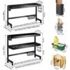 Rak Cuci Piring Wastafel Rak Dapur Anti Karat Stainless